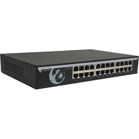 AMER NETWORKS 24 Port 10/100/1000Mbps Gigabit Ethernet Switch Fanless SGRD24